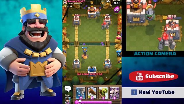 Troll Goblin Barell Deck + ACTION CAMERA ! - Clash Royale - SK/CZ #13 смотреть онлайн