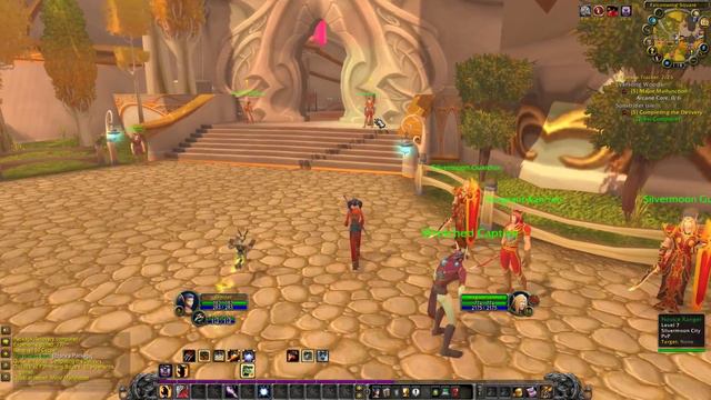 Let's Play World Of Warcraft Wrath Of The Lich King Classic BE Warlock - Part 1 - Relaxing Leveling