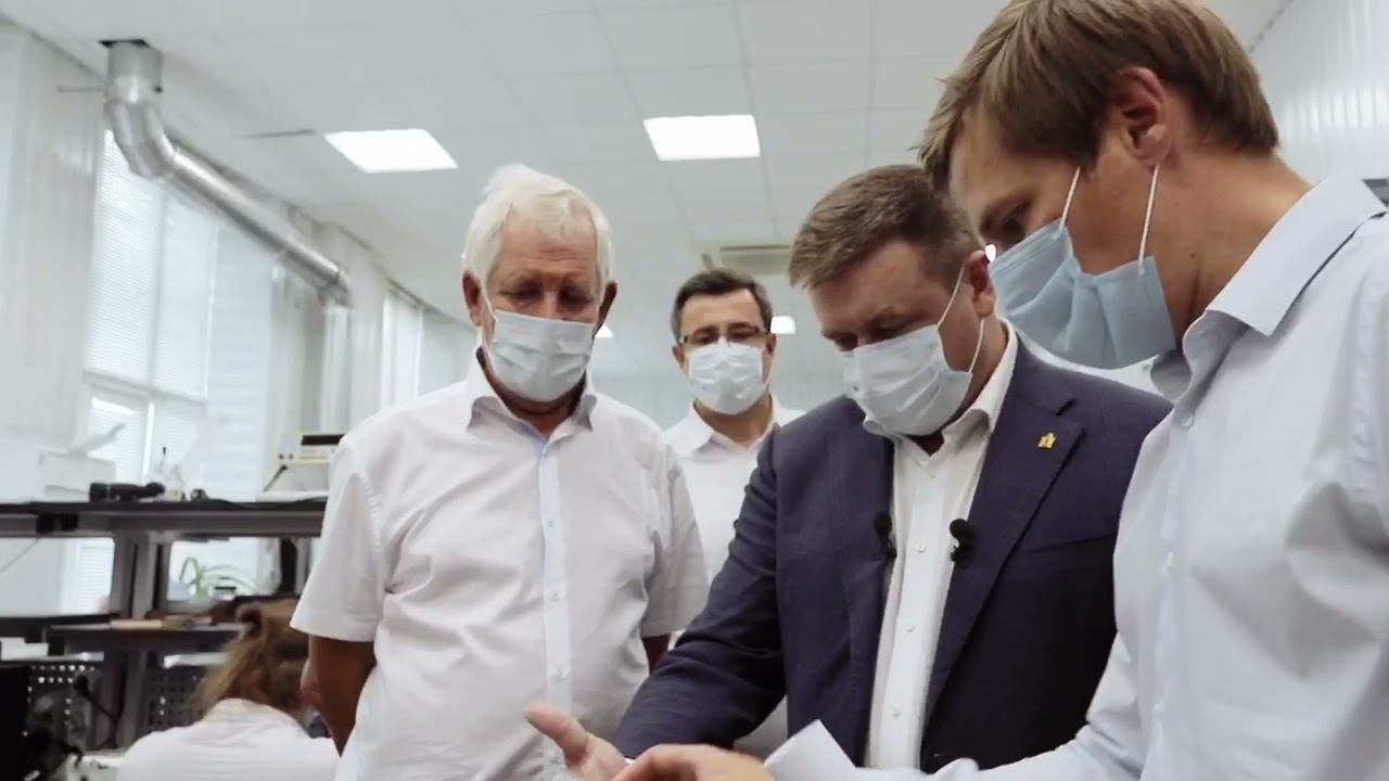 Посещение губернатором Рязанской области ООО НПП «ТЕПЛОВОДОХРАН» смотреть онлайн