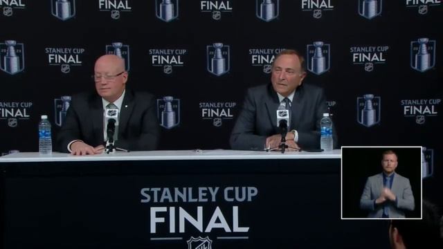 Bill Daly & Gary Bettman Media Availability Before 2023 NHL Stanley Cup Final Game -1: 06-03-23 смотреть онлайн