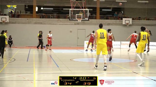 Patrick Baumann Swiss Cup Men - 1/4 Finals: STARWINGS vs. MASSAGNO смотреть онлайн