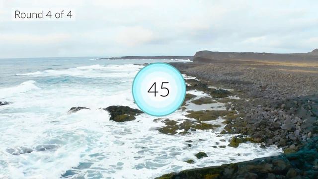 WIM HOF Guided Breathing Meditation - 50 Breaths 4 Rounds Fast Pace No Voice No Music To 2:45min смотреть онлайн