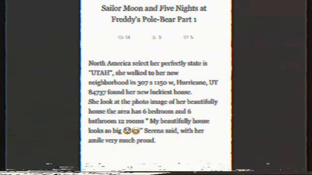 SAILOR MOON AND FIVE NIGHTS AT FREDDY’S POLE BEAR FAN FICTION: BY MICHELLE TOLEDO смотреть онлайн