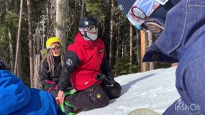 5. Лесенка. Задний кант. Карвинг. Сноуборд. Илья Косяченко.