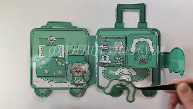 КНИГА ДОМИК В СТИЛЕ ТОКА БОКА CINNAMOROLL