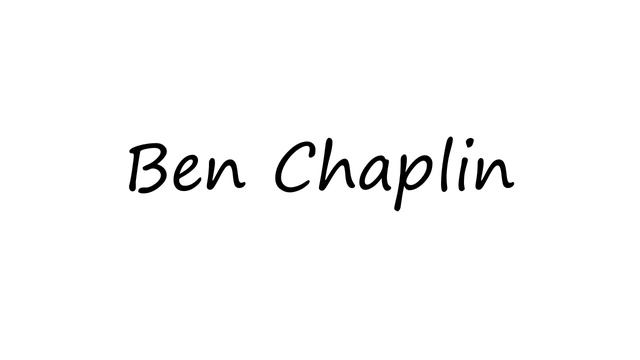 How to Pronounce Ben Chaplin? смотреть онлайн
