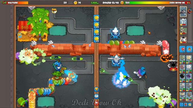 #443 Ranked Battle (Bloons TD Battles 2) смотреть онлайн