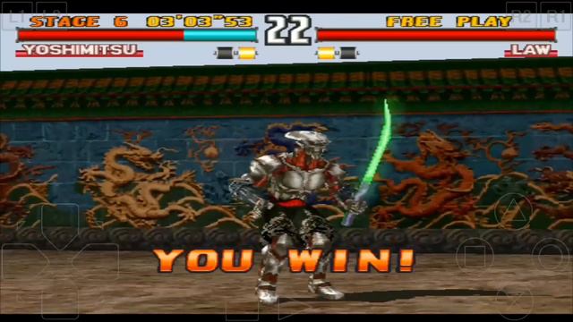 Let's Play Tekken 3 On Android | Yoshimitsu | With Ending Video | Gameplay Full HD 1080p (60fps) смотреть онлайн