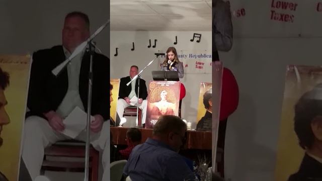 Bethany England speaking at Pike county John Brunner for governor смотреть онлайн