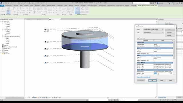 Learn Revit in 5 minutes: International Cultural Centre [Niemeyer centro] (Quick modelling) смотреть онлайн