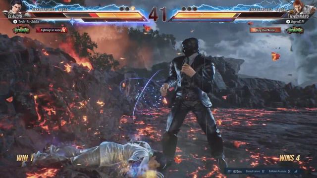 Tekken 8 Rank Matches Claudio One смотреть онлайн