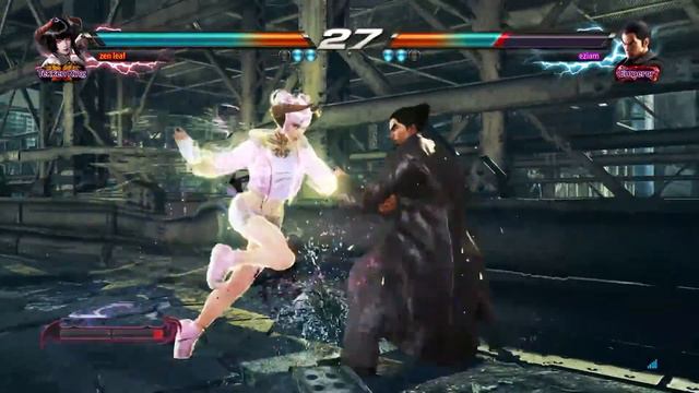 Eliza is a properly functioning character | Tekken 7 Eliza смотреть онлайн