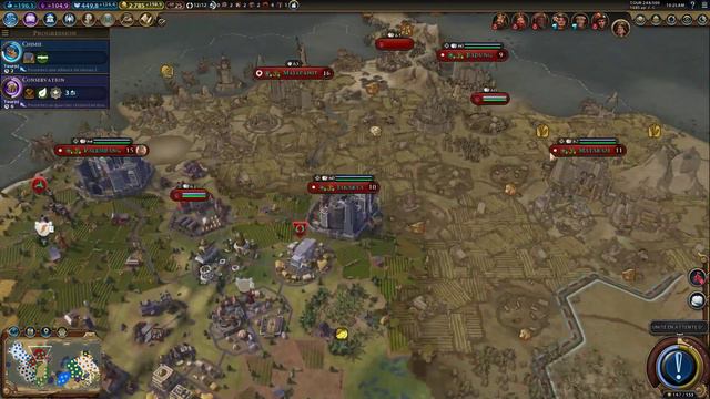 [FR] Civilization 6 RISE AND FALL Géorgie let's play ép 26 смотреть онлайн
