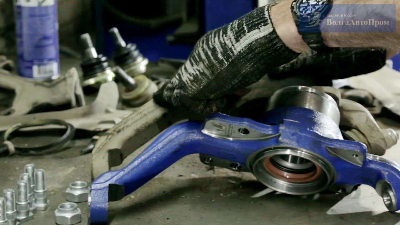 Установка усиленного ступичного узла Нива 4х4 Шеви Нива смотреть онлайн