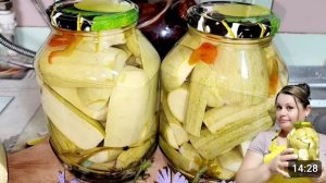 МАРИНОВАННЫЕ КАБАЧКИ НА ЗИМУ.🥒🌶🧄