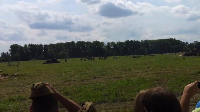Военный фестиваль Поле боя 2013 Дубосеково. 1 часть
