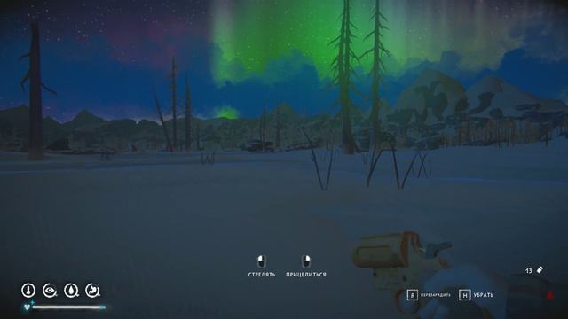 The Long Dark. Чудесный ночной пейзаж смотреть онлайн