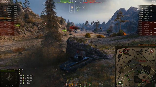 Rhm.-B. WT - 6 Frags 7.5K Damage - Ammo like tennis! - World Of Tanks смотреть онлайн