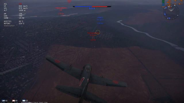 El caza de 80 u$d - J6k1 || War Thunder смотреть онлайн