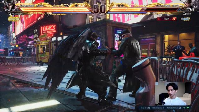 Devil Jin Tekken God Rank Matches #15 - Tekken 8 Online смотреть онлайн