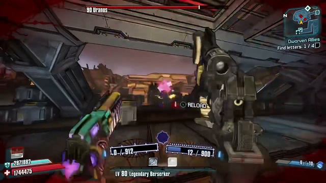 Borderlands 2: Fight for Sanctuary DLC. MAKE URANUS BOSS AFK!!! (EASY LOOT EXPLOIT) смотреть онлайн