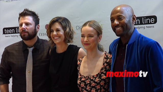 James Roday, Allison Miller, Romany Malco 2019 Teen Line's Food for Thought Brunch Red Carpet смотреть онлайн