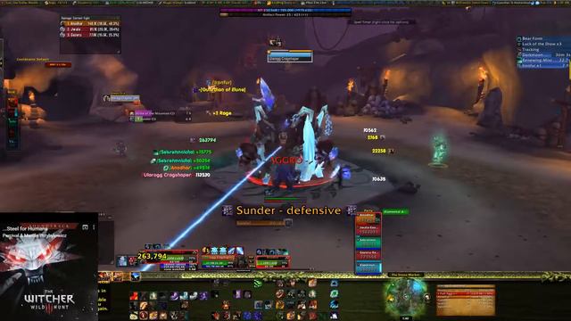 WoW Legion 7.1.5 - 210 - Guardian Druid in normal Neltharion's Lair смотреть онлайн