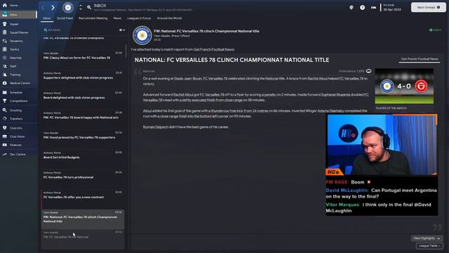 CHAMPIONS BABY!! | FM23 Versailles Revolution #05 смотреть онлайн