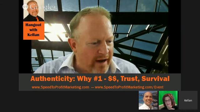 Kellan Fluckiger Speed To Profit Marketing Authenticity in Marketing Part I смотреть онлайн