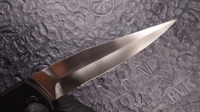 Vintage Whitewolf Knives Walter Brend 1 Automatic Black Handle Satin Spear Blade смотреть онлайн