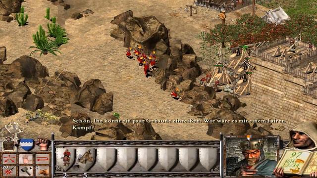 Let's Play: Stronghold Crusader - Part 23 - DER WASSERLAUF смотреть онлайн