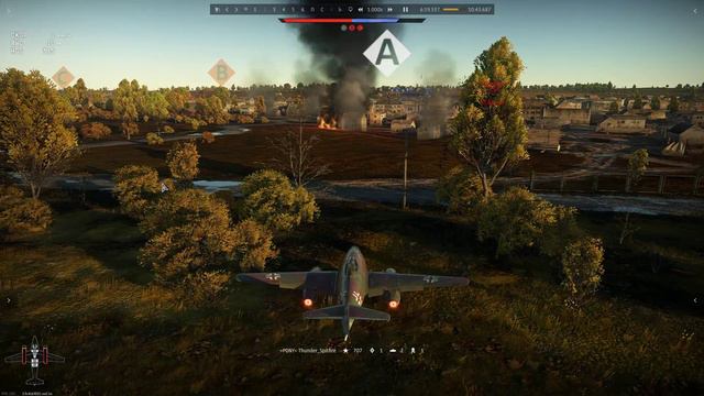 War Thunder Ме 262 приехал на захват точки и попал под мою арту )) смотреть онлайн