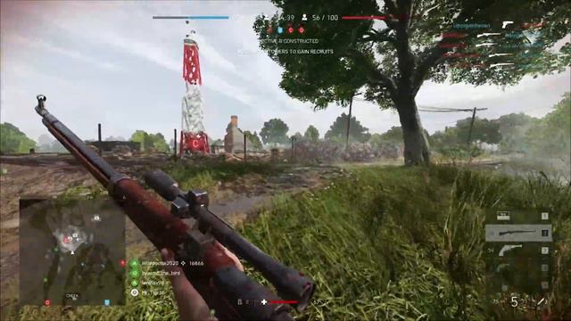 Battlefield V - Fragger Sniper смотреть онлайн