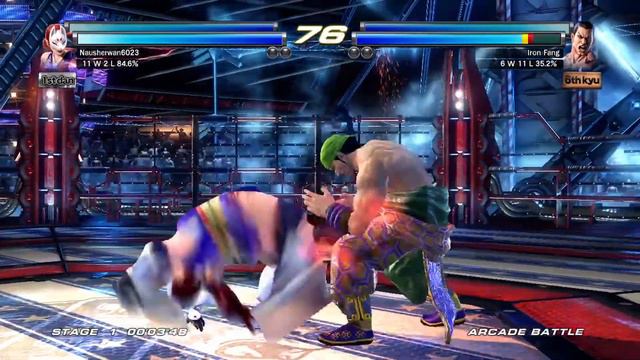 Xbox Series S - Gameplay - Tekken Tag Tournament 2 (Kunimitsu vs Feng Wei) смотреть онлайн