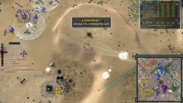 Supreme Commander Forged Alliance [201] 4v4 Тактика в пустыне