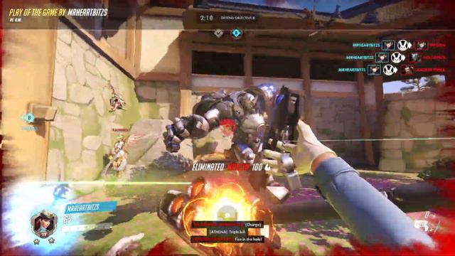 Weird hitboxes on Hanamura. смотреть онлайн