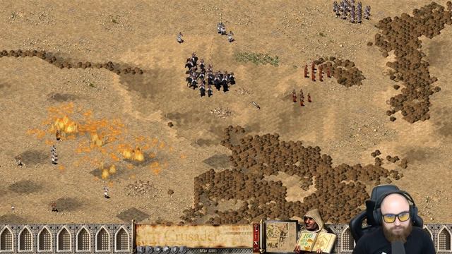 SALADIN STRIKES BACK! Stronghold Crusader HD - Saladin's Conquest - Historical Campaign #2 смотреть онлайн