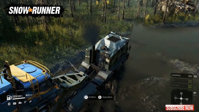 KOLOB 74760-Send the Ajov Car 42-20 on mud and water lines-snowrunner|xbox one x gameplay смотреть онлайн