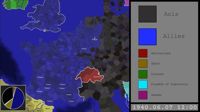 Battle of France in territorial.io смотреть онлайн