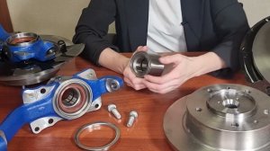 Усиленный ступичный узел с внешним креплением тормозного диска от ВолгаАвтоПром