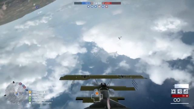 Fokker DR.1 Battlefield 1 Gameplay (No Commentary) смотреть онлайн