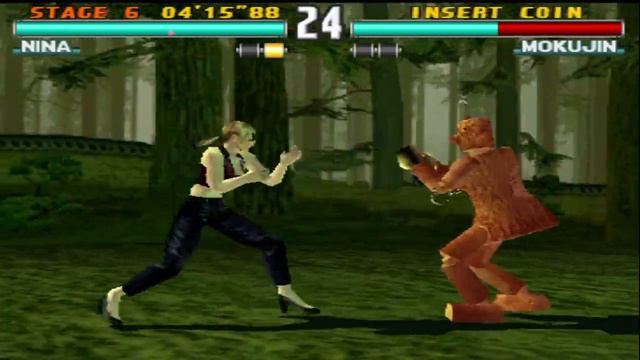 PlayStation 1 - Tekken 3 - Nina Williams смотреть онлайн