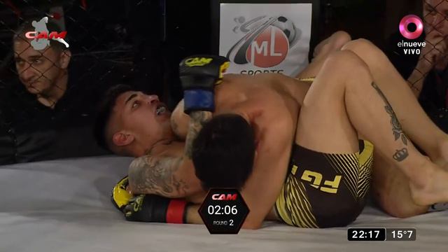 Artes marciales mixtas: Alexis Dos Santos Vs. Hernán Muñiz смотреть онлайн