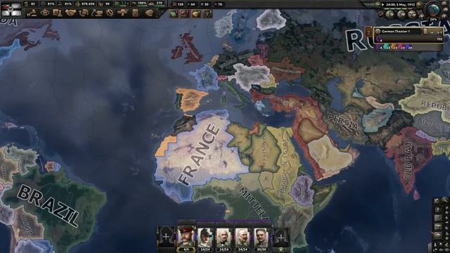 Kaiserreich | Hearts of Iron IV The Great War Redux смотреть онлайн