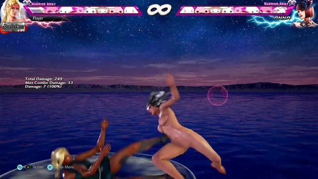 TEKKEN 7 - ANNA VS  NINA 18+