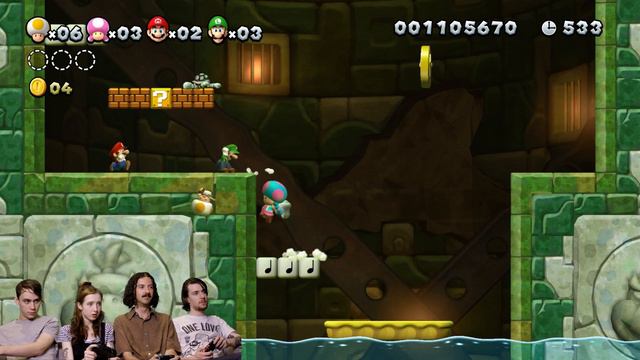 FAMILY FEUD! | New Super Mario Bros. U Deluxe смотреть онлайн