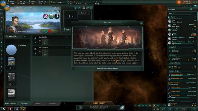 Horse Lord Mega-Campaign - Stellaris - Ep 04 - Putting the New Fleet to Work смотреть онлайн