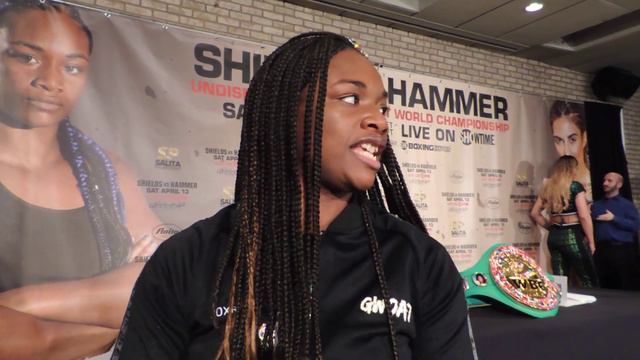 CLARESSA SHIELDS: FIGHT WITH CHRISTINA HAMMER IT'S HISTORY MAKING, LIKE JOE LOUIS VS MAX SCHMELING смотреть онлайн