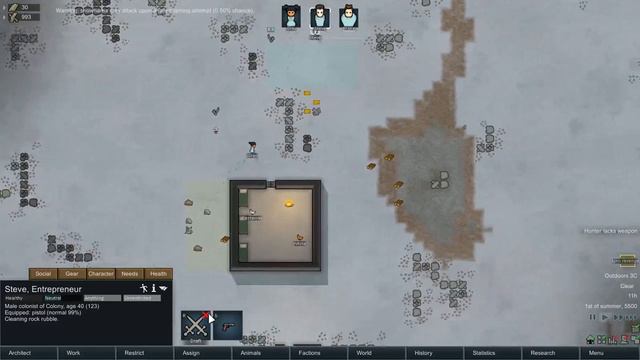 RimWorld - Fire Attempts - Arctic Crash Episode 1 [Chicks!] смотреть онлайн