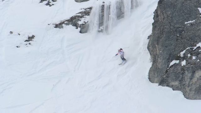 Nendaz Freeride 2012 - FWT - Jennifer Taylor смотреть онлайн